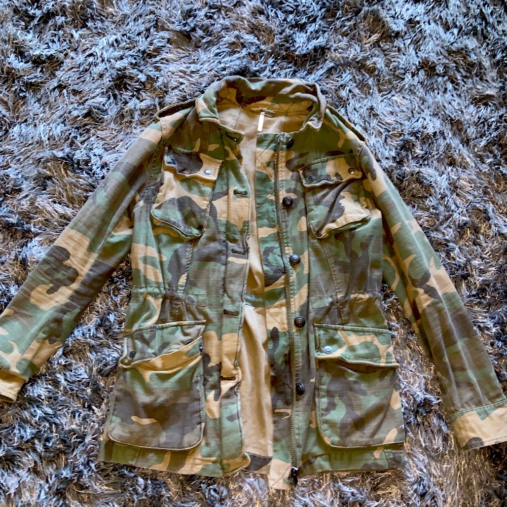 Free people army coat